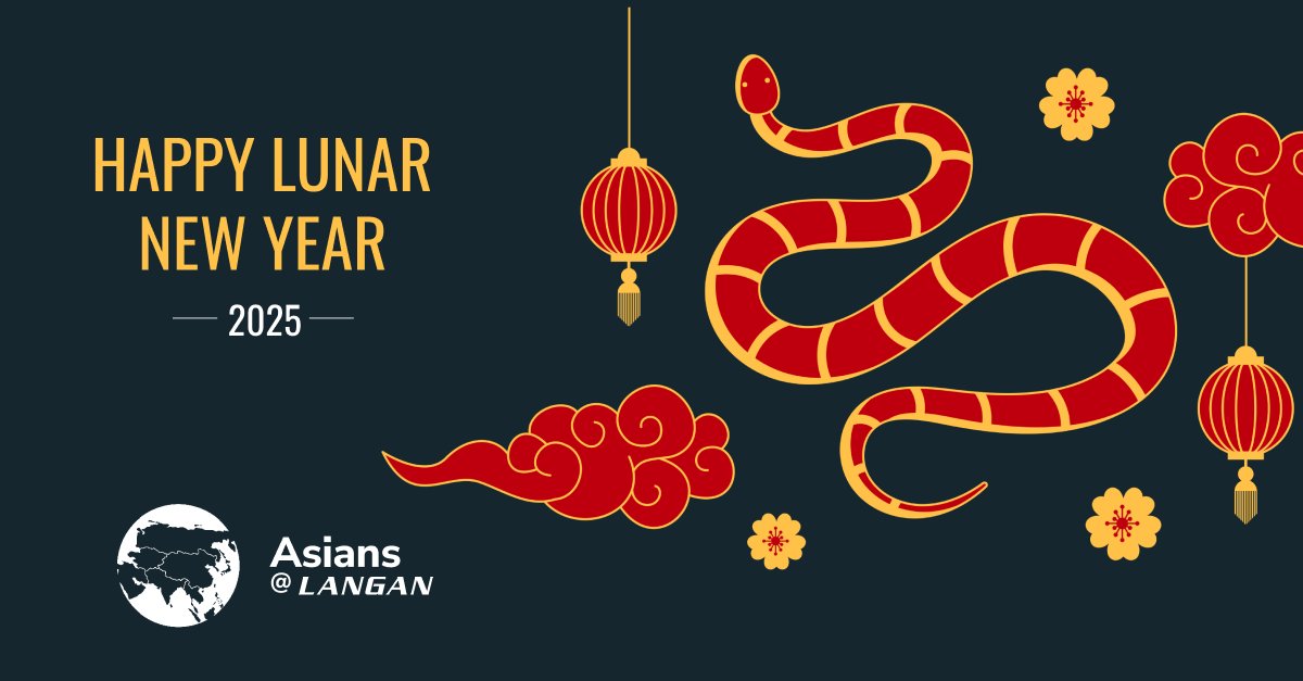 Happy Lunar New Year! Together with our Asians@Langan employee resource group, we wish you renewal, growth, and strength in the Year of the Snake.

#lunarnewyear #yearofthesnake