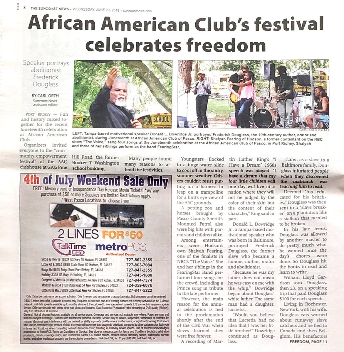 dld28's tweet image. Contact DLD Enterprises 
to Invite 
The 
21st Century 
"FREDERICK DOUGLASS"
to Your 
BHM CELEBRATION.
(813) 394-5875 
dld282002@yahoo.com 
dldenterprises.org 
Google / Wikipedia