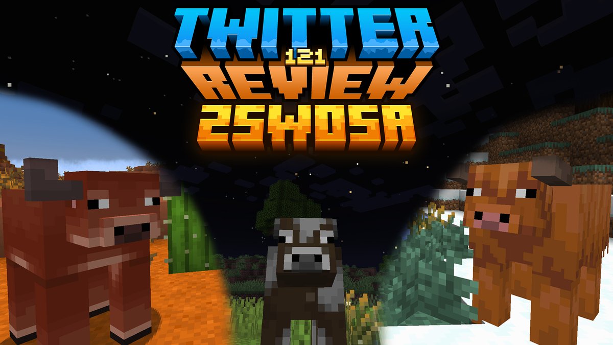 ⭐ ¡NUEVA SNAPSHOT DE MINECRAFT! ⭐

¡Bienvenidos a una nueva #TwitterReview de la Snapshot 25w05a de Minecraft 1.21.5!

🔎 ¡NUEVAS VACAS, LUCIÉRNAGAS, ARBUSTOS Y MÁS!

Para apoyar estas reviews, comparte el hilo con un RT y deja tus likes. ¡Se agradece mucho! ❤️