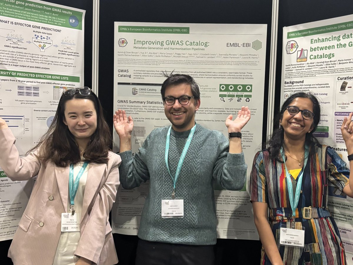 NHGRI-EBI GWAS Catalog (@gwascatalog) on Twitter photo Our colleagues are at <a href="/FoGenomics/">The Festival of Genomics & Biodata</a> waiting for you! Come to the poster area to know more about latest updates at <a href="/GWASCatalog/">NHGRI-EBI GWAS Catalog</a> and <a href="/PGSCatalog/">PGS Catalog</a> #OpenAccess Our colleagues are at <a href="/FoGenomics/">The Festival of Genomics & Biodata</a> waiting for you! Come to the poster area to know more about latest updates at <a href="/GWASCatalog/">NHGRI-EBI GWAS Catalog</a> and <a href="/PGSCatalog/">PGS Catalog</a> #OpenAccess