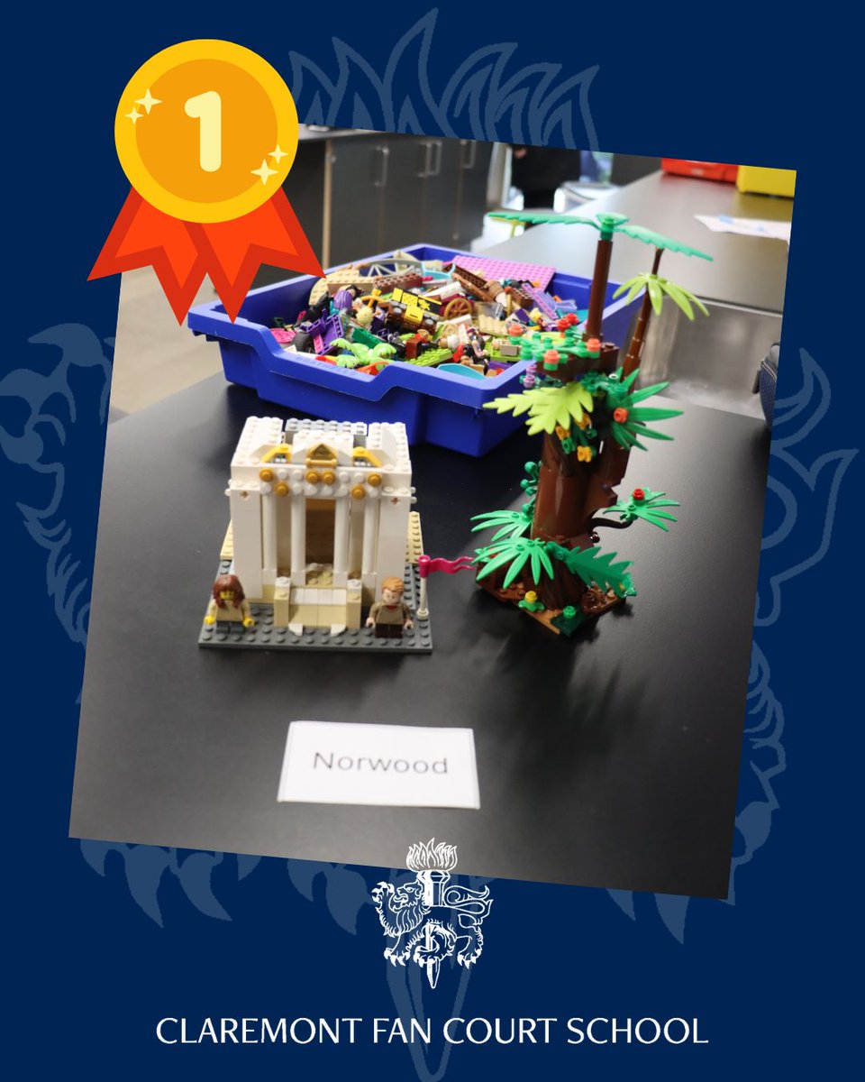 🏆✨ What a fantastic turnout at today's House Lego Competition! 40 talented students from all six houses took on the challenge of recreating our iconic Claremont mansion—with a creative twist! 🏡🧱 Congratulations to Norwood for taking the top spot! #Claremont #SeniorSchool