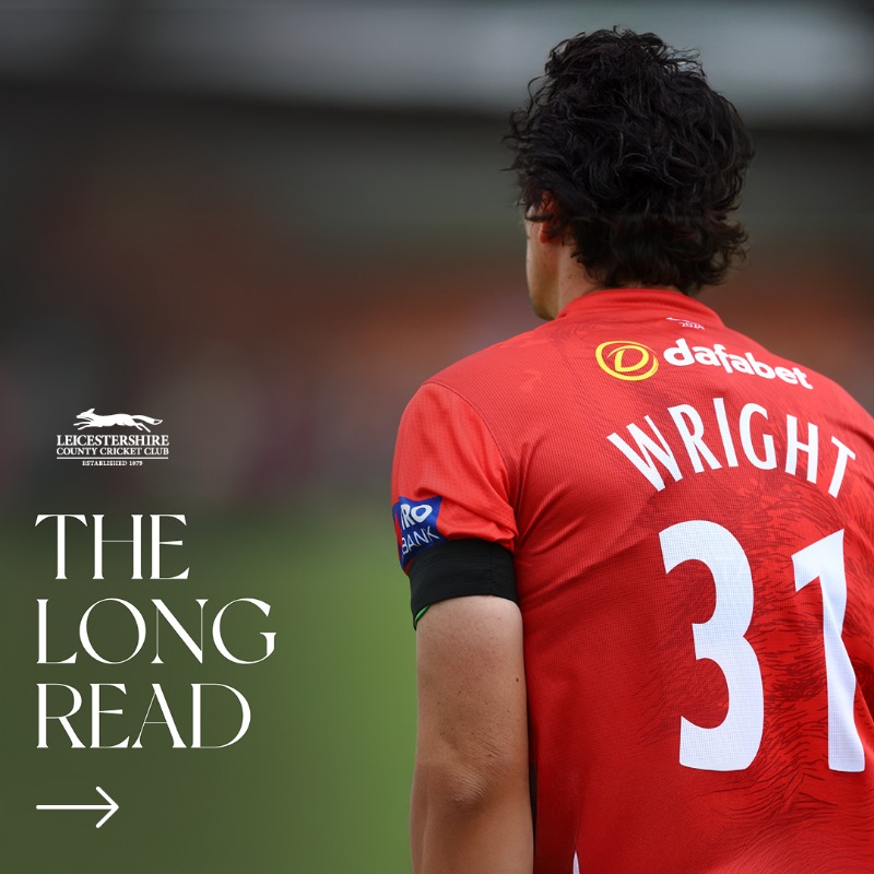 leicsccc's tweet photo. 🎂 Turning 40
🏆 Promotion aspirations
🏴󠁧󠁢󠁥󠁮󠁧󠁿 Jimmy Anderson inspiration
🏹 Adding strings to his bow

Take a deep dive into Wrighty's mindset heading into the 2025 season, with the first edition of our new feature series: 𝗧𝗵𝗲 𝗟𝗼𝗻𝗴 𝗥𝗲𝗮𝗱. 📖