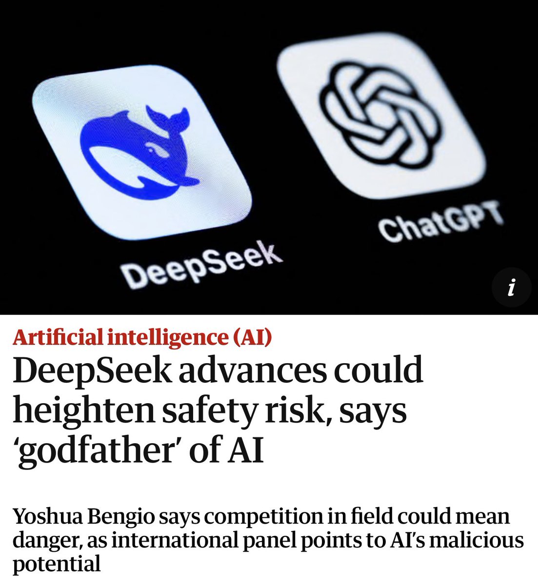 GehnaBatra's tweet image. China is famous for stealing the ideas of others and making them better at low costs. 

I am not going to trust DeepSeek with my personal data. 

I will only share the stuff which I don’t care about. 

#DeepSeekR1