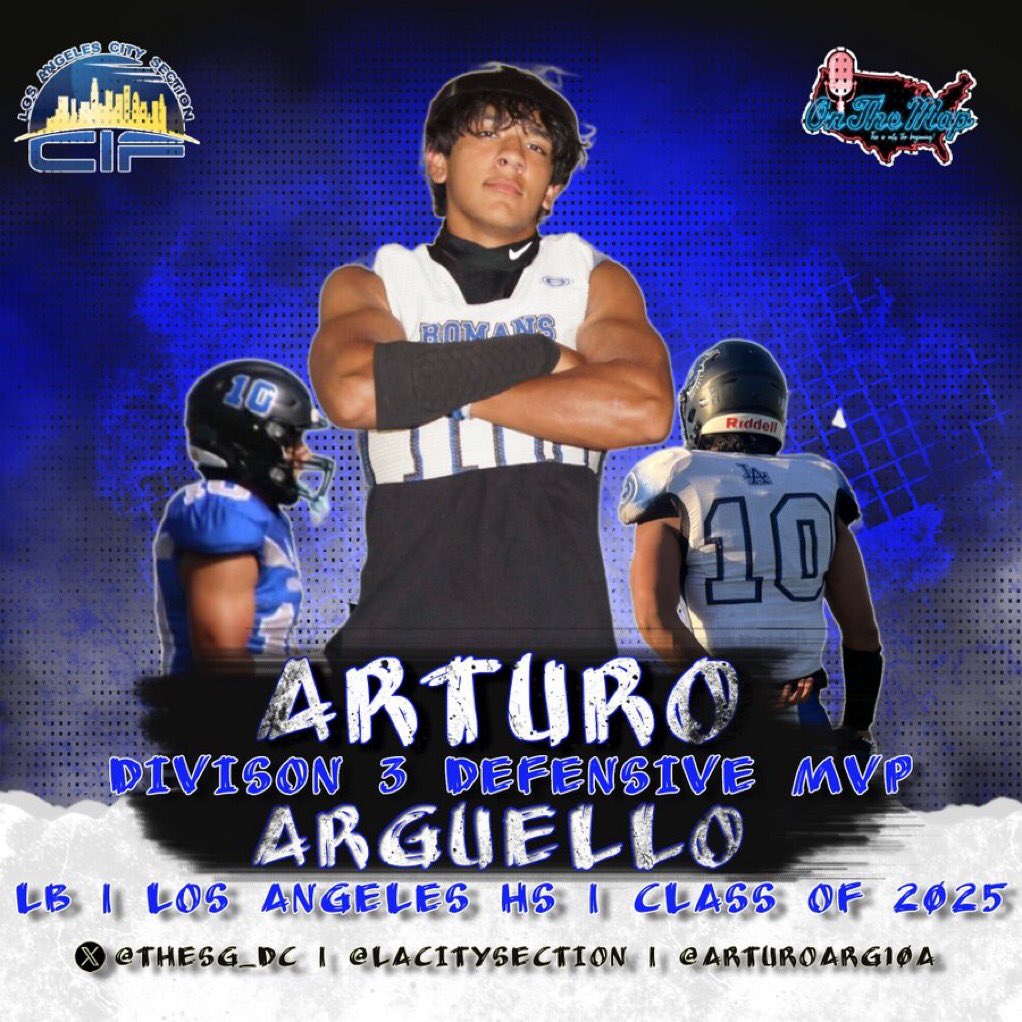 City Section News (@lacitysection) on Twitter photo LA High stand up!! @TheSG_DC and I sat down with the record holder for tackles at LA High, Arturo Arguello <a href="/arturoarg10A/">Arturo Arguello</a>. This young man has fought through so much adversity. This young man truly deserves all the blessings coming his way! Can’t wait until his episode drops!! LA High stand up!! @TheSG_DC and I sat down with the record holder for tackles at LA High, Arturo Arguello <a href="/arturoarg10A/">Arturo Arguello</a>. This young man has fought through so much adversity. This young man truly deserves all the blessings coming his way! Can’t wait until his episode drops!!