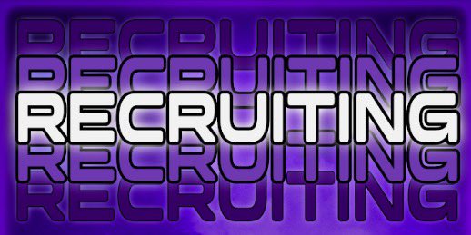 CraniumGGOrg's tweet photo. WE ARE RECRUITING!! We are looking for content creators, COMP teams (OLT Funded) and more! We are looking for those wanting a staff role as well, unpaid for now! Please dm us with any interests. 2025 is going to be the best year yet! https://t.co/LsWAvfqDE4