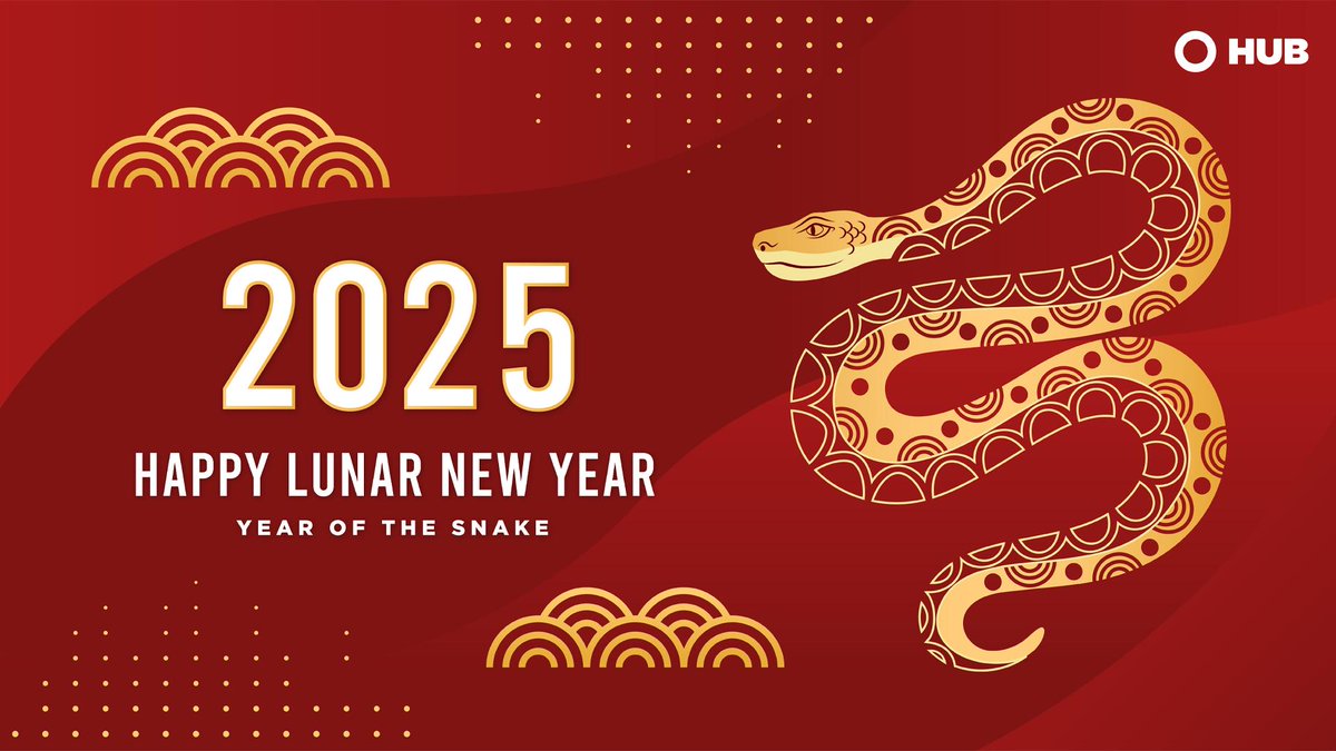 Wishing you a happy, healthy &amp; successful Year of the Snake.