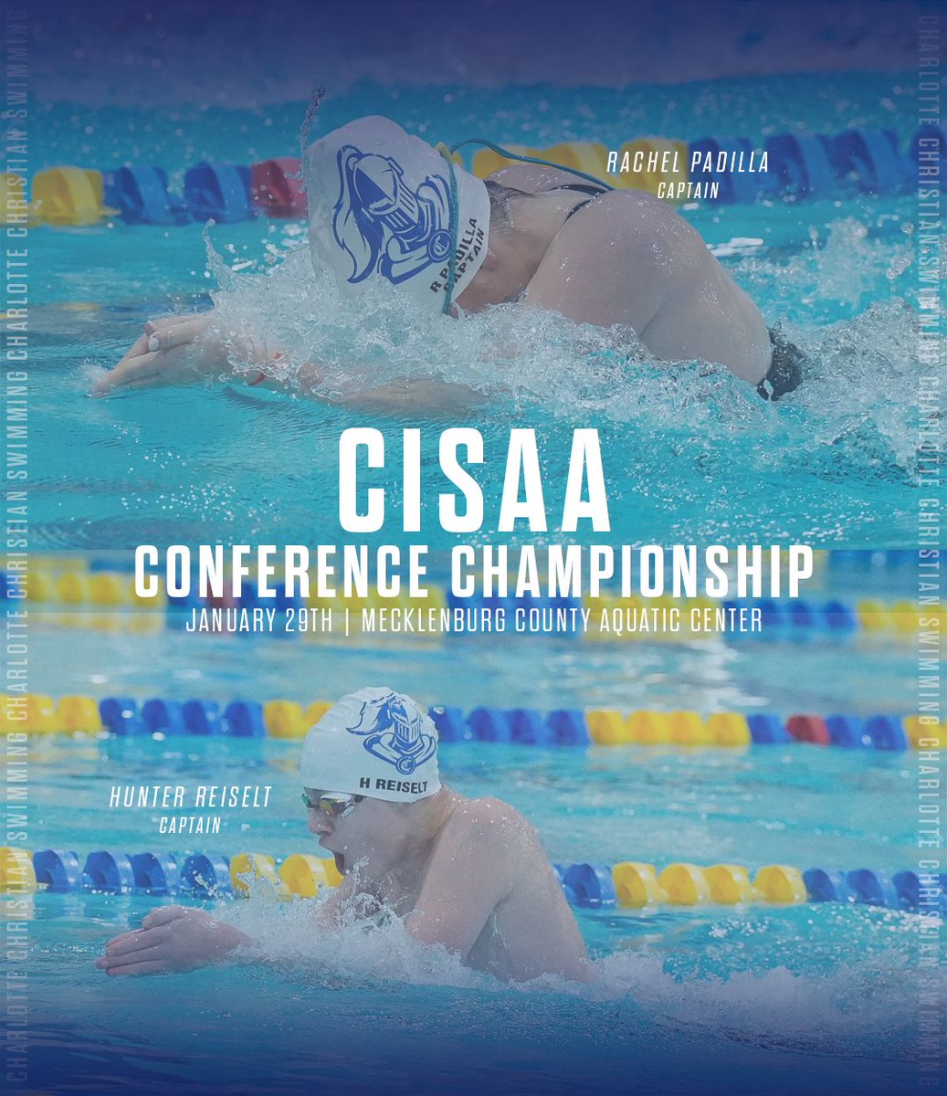 CONFERENCE CHAMPIONSHIP TIME!

CISAA Conference Swim Championship is today at 11 AM at Mecklenburg County Aquatic Center!

<a href="/charchristiannc/">Charlotte Christian</a>