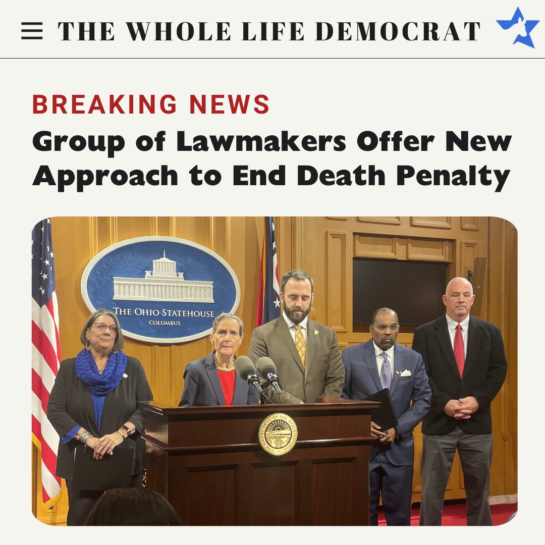 BREAKING: Ohio lawmakers from both chambers and both sides of the aisle announced a measure Tuesday that would abolish the death penalty and prohibit any state funding from supporting abortion services or physician-assisted suicide.