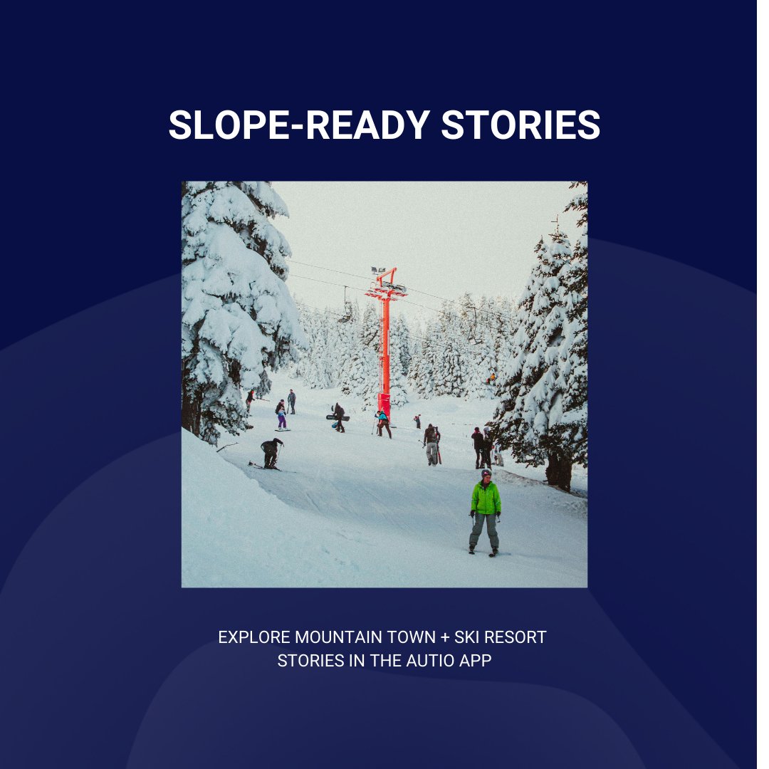 AutioApp's tweet image. Headed to the slopes? Check out our wide range of stories about both famous and lesser-known ski areas around the country and combine your "pow" with some "wow" 😜❄️⛷️
#skiresort #skiseason #skistories #autioapp #historyapp #travelapp