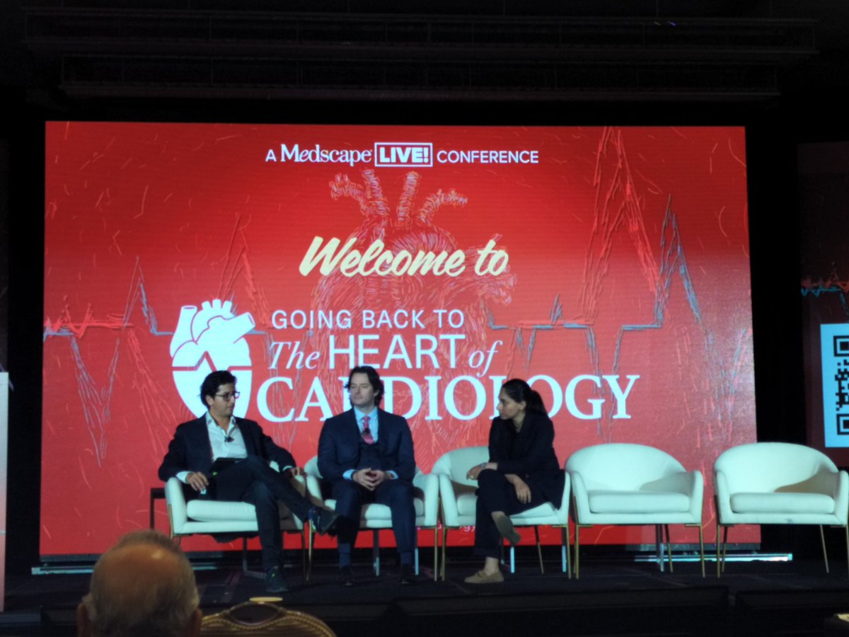 Sultana Jahan, MD (@sultanajahanmd) on Twitter photo Fantastic presentation on Valvular Heart Disease! Covered the latest insights, treatment advances, and exciting ongoing trials shaping the future of care. The field is evolving fastāstay tuned for groundbreaking updates! <a href="/drrahulpsharma/">Rahul Sharma</a> <a href="/PhilGenereuxMD/">Philippe Genereux</a> <a href="/aakriti_15/">Aakriti Gupta, MD MSc</a>
<a href="/HeartBobH/">Robert Harrington</a> Fantastic presentation on Valvular Heart Disease! Covered the latest insights, treatment advances, and exciting ongoing trials shaping the future of care. The field is evolving fastāstay tuned for groundbreaking updates! <a href="/drrahulpsharma/">Rahul Sharma</a> <a href="/PhilGenereuxMD/">Philippe Genereux</a> <a href="/aakriti_15/">Aakriti Gupta, MD MSc</a>
<a href="/HeartBobH/">Robert Harrington</a>