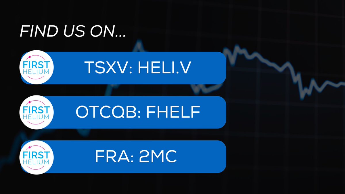 firsthelium's tweet image. 👀 Seeing the potential of #heliumgas? 👀 View it as a highly #valuableresource? ➡️ Us too! Learn more about our projects at: firsthelium.com #resourceinvesting #stockstowatch #heliumshortage #canadianresources $HELI.V $FHELF