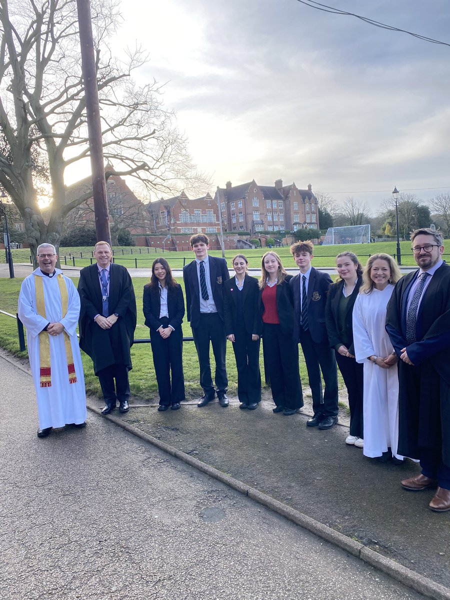 Chaplaincy at Epsom College (@epsomc_chaplain) on Twitter photo Senior students, part of <a href="/EpsomCollegeUK/">Epsom College</a> Holocaust Memorial Ambassador Programme, gave an enlightening presentation in chapel today, referring to the trips we made to <a href="/AuschwitzMuseum/">Auschwitz Memorial</a> and the Holocaust exhibit <a href="/I_W_M/">Imperial War Museums</a>. They suggested ways to help prevent this happening again. Senior students, part of <a href="/EpsomCollegeUK/">Epsom College</a> Holocaust Memorial Ambassador Programme, gave an enlightening presentation in chapel today, referring to the trips we made to <a href="/AuschwitzMuseum/">Auschwitz Memorial</a> and the Holocaust exhibit <a href="/I_W_M/">Imperial War Museums</a>. They suggested ways to help prevent this happening again.