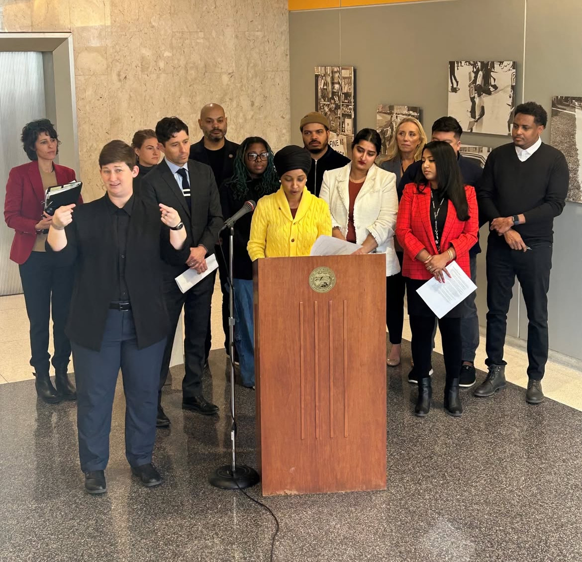 Minneapolis is a Sanctuary City. Yesterday the Council passed a resolution in support of Congresswoman Omar's "Neighbors Not Enemies Act" to fight back against Trump's vengeful immigration agenda.