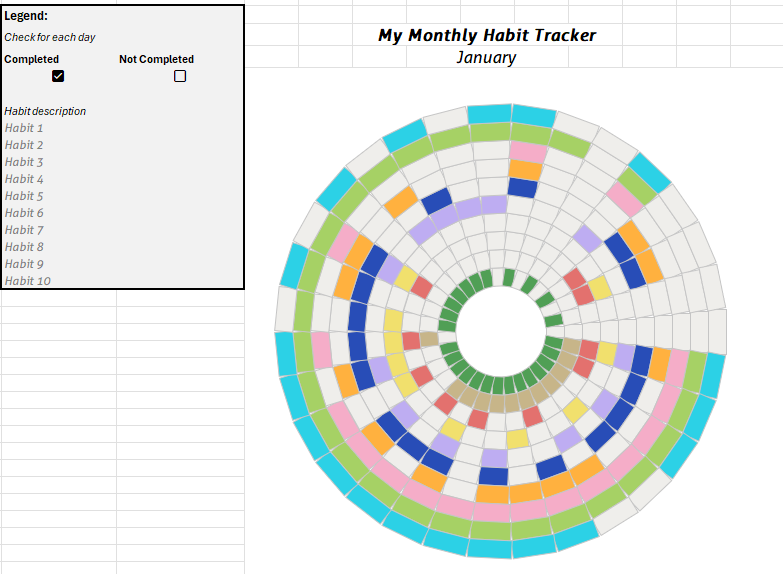 Edit Gyenge (@edit_gyenge) on Twitter photo Small daily efforts add up over time, and tracking your progress can be a game-changer. I’ve shared an article on how to create a custom radial chart habit tracker in #Excel to turn your journey into a monthly #datavisualization project.👇
editgyenge.com/step-by-step-g… Small daily efforts add up over time, and tracking your progress can be a game-changer. I’ve shared an article on how to create a custom radial chart habit tracker in #Excel to turn your journey into a monthly #datavisualization project.👇
editgyenge.com/step-by-step-g…