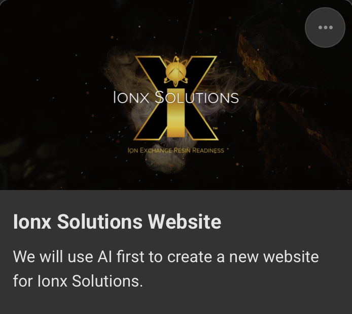 shannonhorn's tweet image. In this #LabAI course, we walk through quickly creating a new website for Ionx Solutions using #aifirst and #nocode tools!

skool.com/labai/classroo… 

#productivity