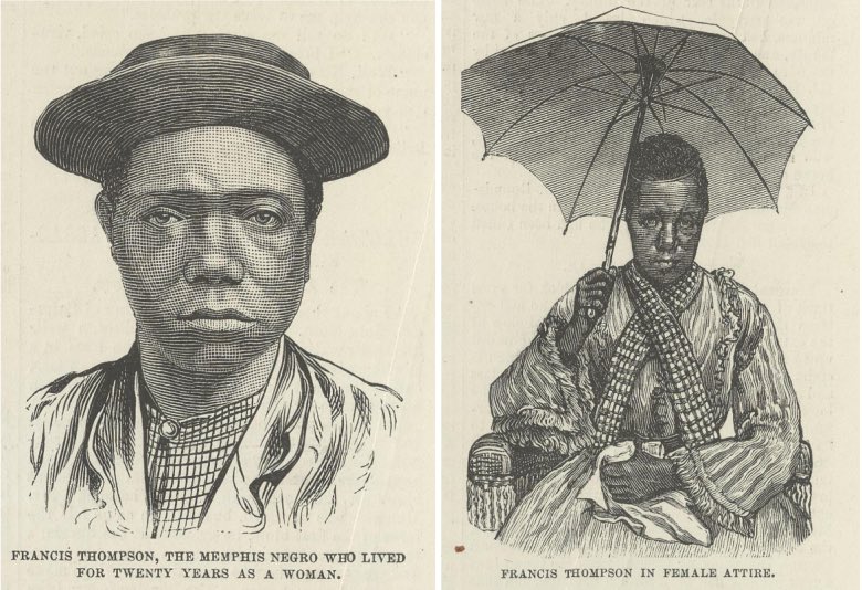 Frances Thompson Thread: Formerly enslaved Black trans woman and anti-rape activist 📚
