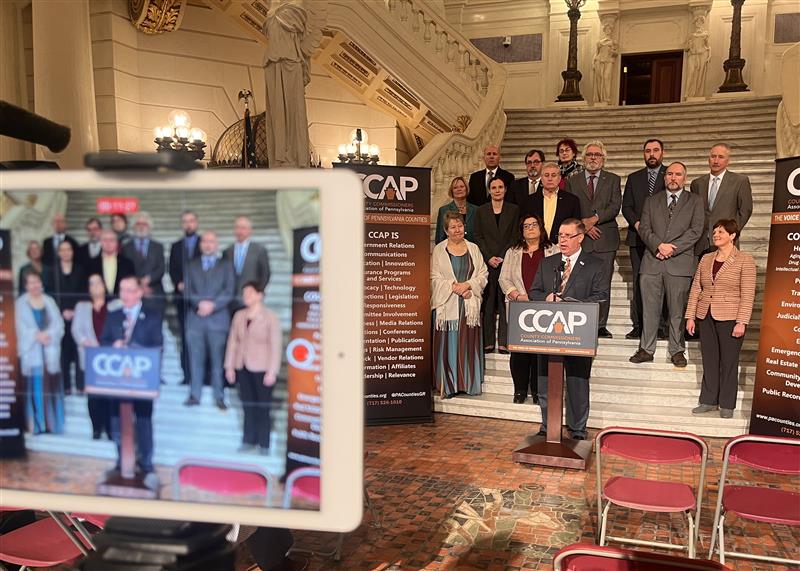 PACountiesGR's tweet image. “These priorities reflect our ongoing commitment to providing exceptional services while using taxpayer dollars in the most effective and efficient way possible.”
County Leaders Announce 2025 Legislative Priorities
pacounties.org/home/slider-ne…