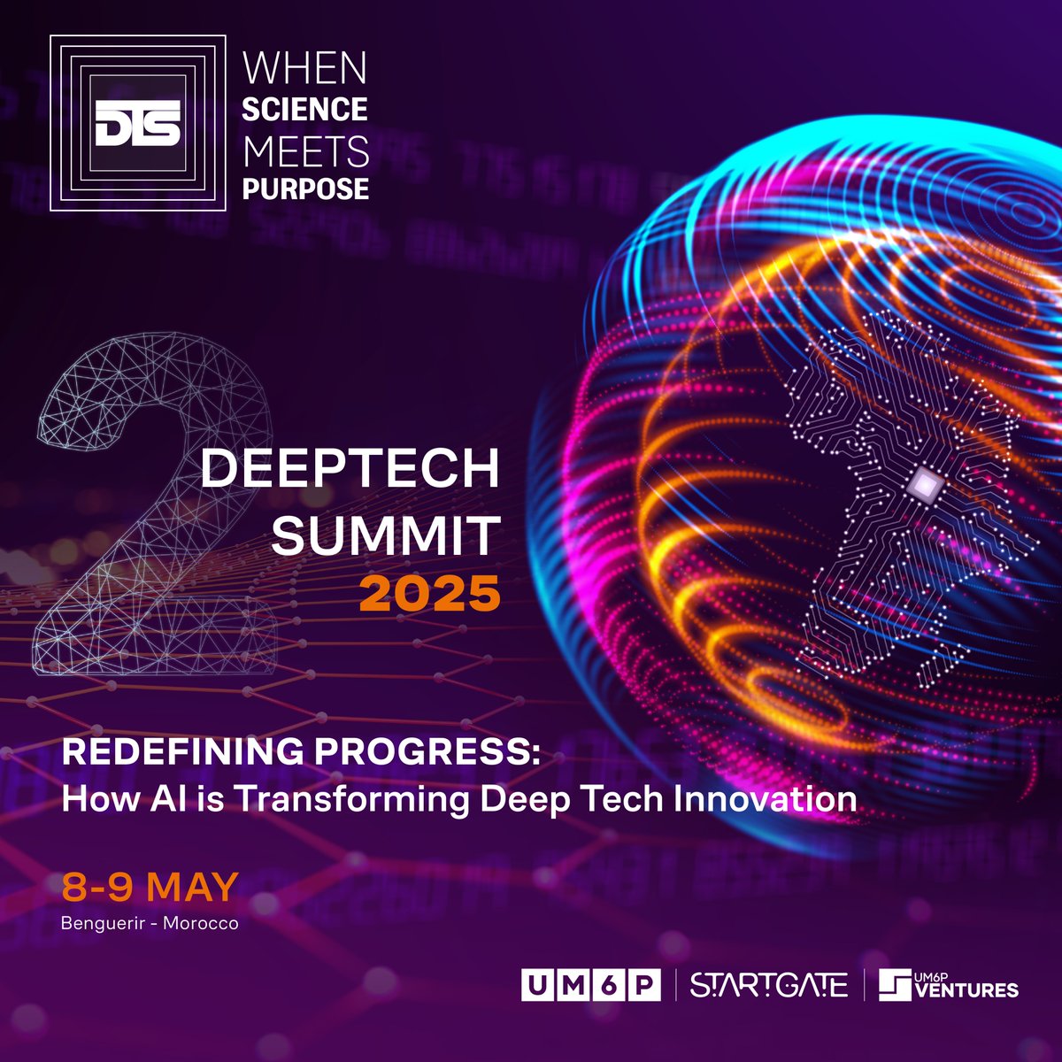 DTS_sciencetech's tweet photo. The DeepTech Summit is back, diving into the new era of #AI driven innovation in DeepTech.

This year, we tackle the transformative force reshaping industries and redefining human evolution: #AI. Under the theme “Redefining Progress: How AI is Transforming DeepTech Innovation”

Book your pass: https://t.co/E4xHY8aEUn