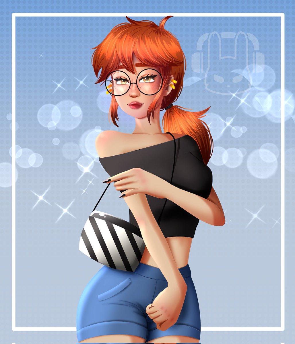 EguiaDM's tweet photo. Quiero mostrarles una comisión reciente que hice 👀✨ vea nomás la diferencia entre la ilustración solo con colores planos y el renderizado final 🩷https://t.co/L9FamZ7sDo https://t.co/jX1ieGC8M9