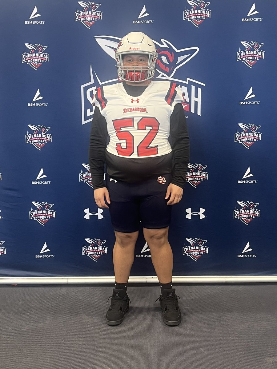 After a great visit I am blessed to receive a offer from Shenandoah university <a href="/S_Hodgin/">Stan Hodgin</a> <a href="/yoder847/">Coach Yoder</a> <a href="/gohshsfootball/">HSHS Football</a> #AGTG