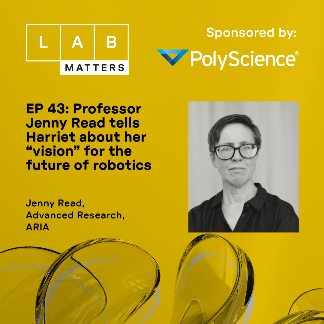 LABINNOVATIONS's tweet image. Episode 4 of Lab Matters is live!

Listen to Professor Jenny Read tell Harriet about her “vision” for the future of robotics.

Enrich your day and tune in now!

Listen here! 👉 bit.ly/4hcjJrO?

#LabMatters #LabInnovations #LabInnovations2025 #labevent #labindustry