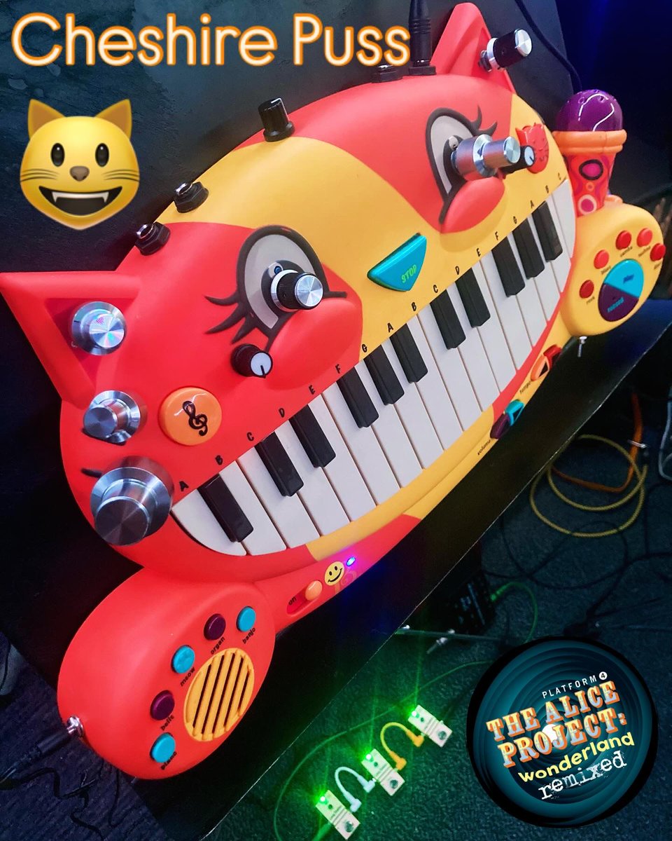 Mieow! We are getting ready for our UK tour for the #TheAliceProject Coming March /April 2025 #AliceInWonderland #lewiscarroll #cheshirecat