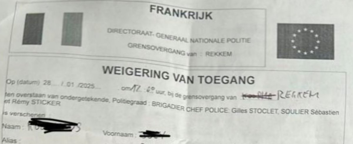 Daan1972's tweet photo. @ministerBZ 
Het is toch bizar dat je als "Nederlander" gewoon Frankrijk uitgezet wordt alleen omdat je voor Feyenoord bent (of zou kunnen zijn?). Hoor dat al verschillende keren vandaag dat mensen als zware crimineel behandeld worden en "uitgezet" worden. Een vrij Europa?!? https://t.co/sNEX13GFbu