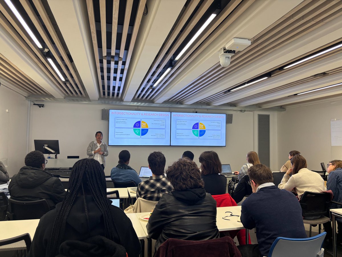 📢 Today, the Centre for Global Health Law hosted Dr
<a href="/sabrinakgermain/">Dr. Sabrina Germain</a> for a powerful lecture on advancing health equity through an intersectional lens. She highlighted the need for agile ethics &amp; inclusive policymaking to tackle UK health inequalities. Thanks to all who joined!