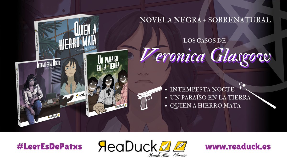Demonios, brujos o ghouls: la detective Ronnie Glasgow se ha enfrentado a todos ellos... 🕵🏻🔍👻

Súmate a sus clientes echándole un ojo a sus casos 👇🏻

🔗readuck.es/search?q=Glasg…

#NovelaNegra #Sobrenatural #Misterio #LibrosRecomendados #QuéLeer