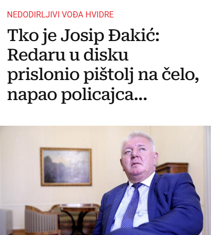 SpectatorHR's tweet photo. Staljinska hapšenja novinara u Virovitici, o kojima ne vidim ovdje reakcije hrvatskih novinara, provedena su isključivo po nalogu Jope Đakića, Oberkrkana PSŽ, a i šire
Valjda strah...
Policija je dobila nalog sutkinje koja nemilice trpa u zatvor sve koji spomenu Oberkrkana Đakića https://t.co/XoCLgHC7Fz