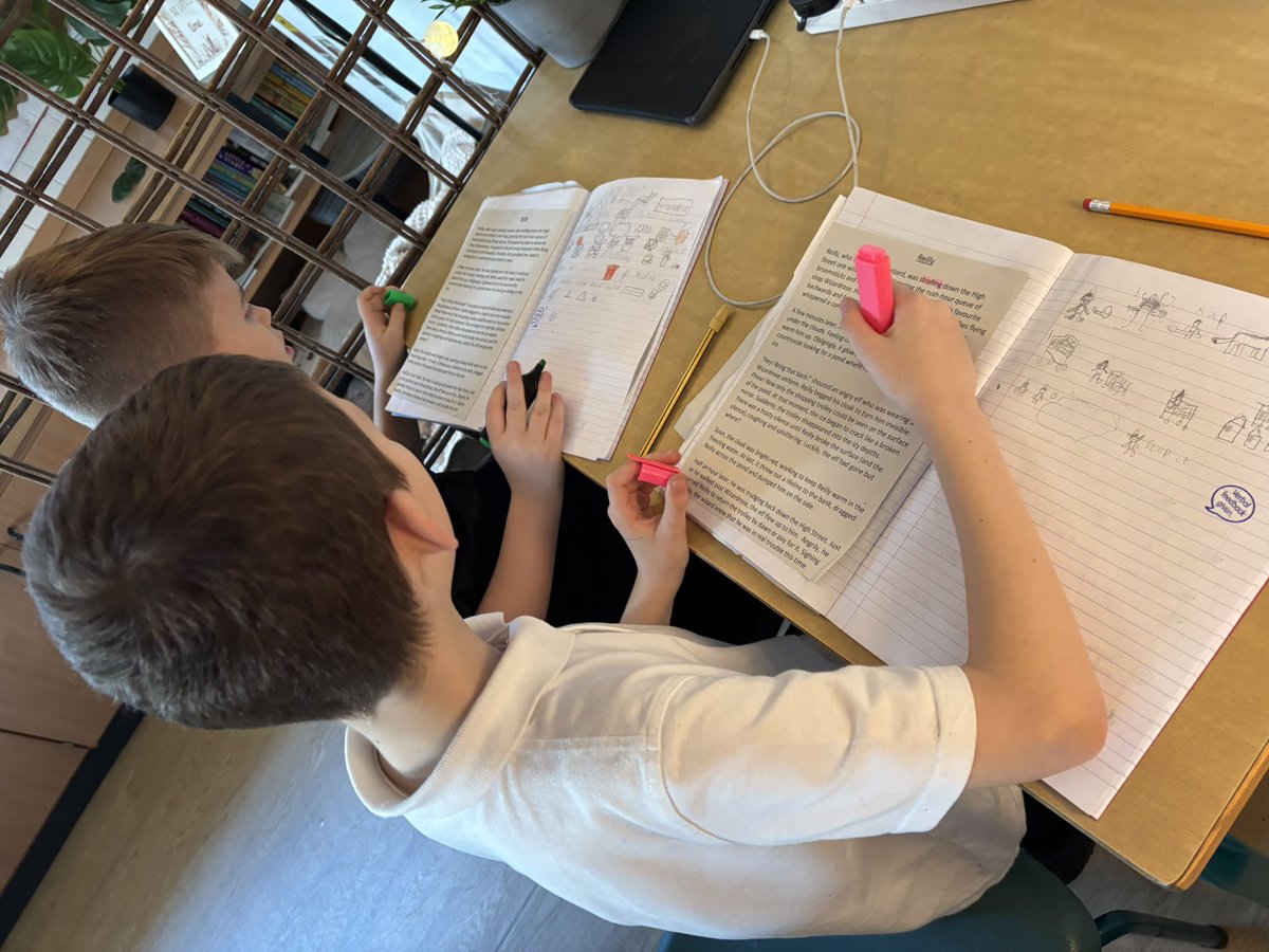 Today, we worked in pairs to complete a never heard the word activity to help us learn new vocabulary from the model text. We then identified these words in the model text and wrote our own sentences using the words from our grid.