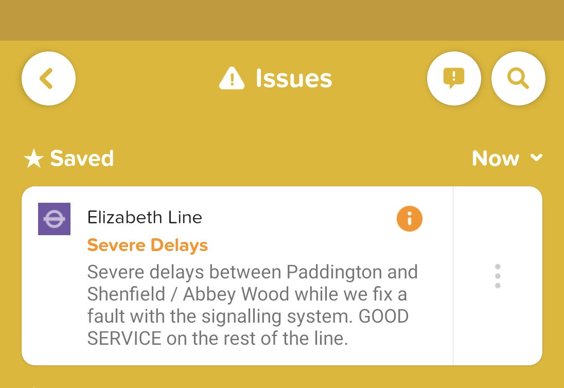 Oh look, my morning journey was screwed up and it looks like my return journey will be the same. Three days of piss poor service. #elizabethline