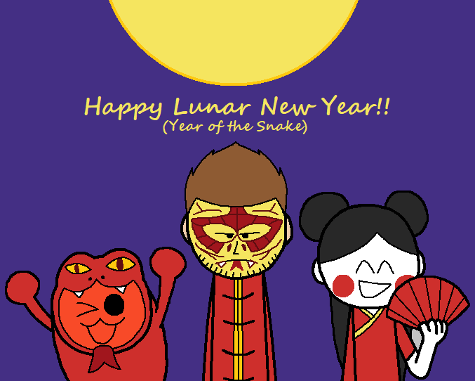 camations_'s tweet image. happy #YearOfTheSnake! (get it? snake does. he doesn&apos;t seem very amused though)
#rhythmmasters #kfad #kingforanotherday #siivagunner #rhythmheaven #リズム天国 #taikonotatsujin #taiko_art