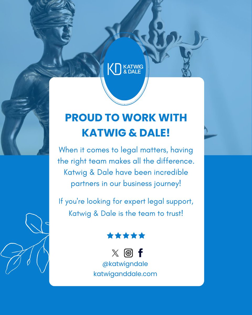 pmxschool's tweet image. Working with @KatwignDale on legal matters has helped us tremendously! 🫡