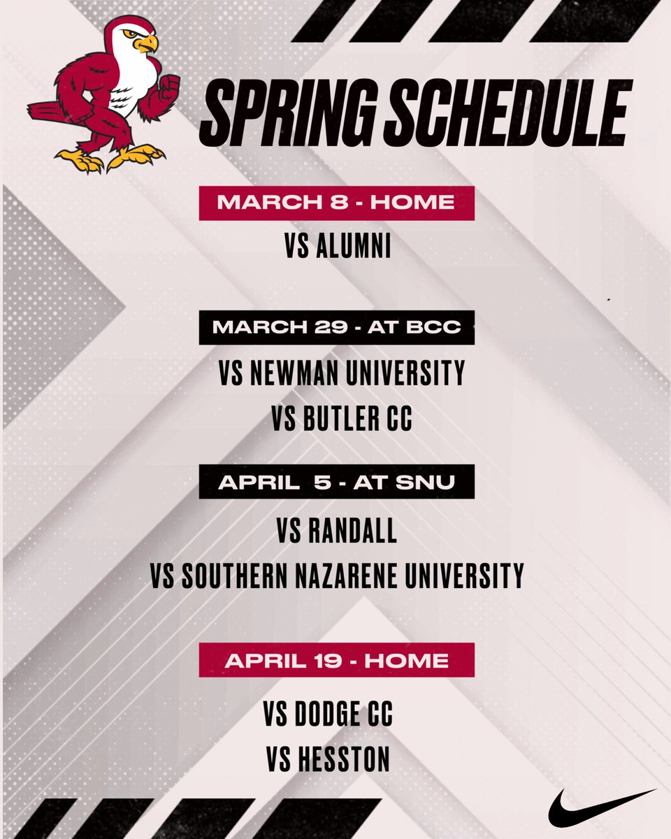 2025 ⚽️ Spring Schedule ⬇️