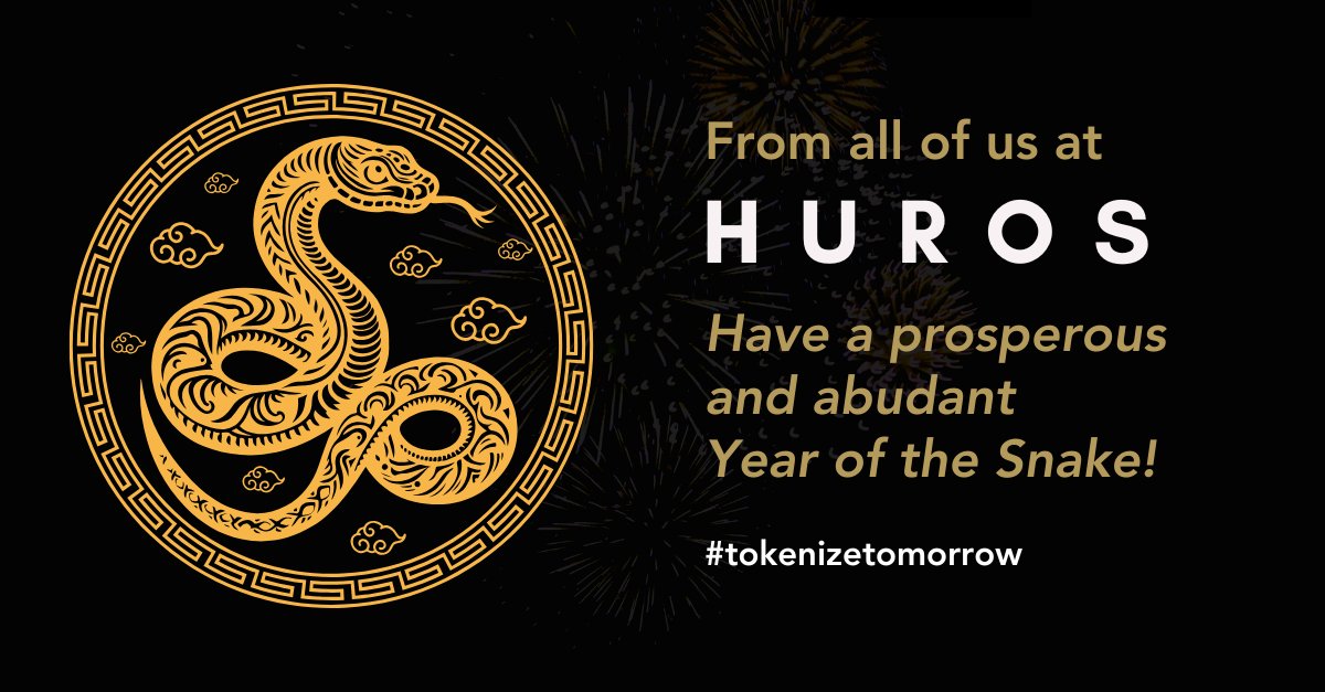 The Year of the Snake is also the year that Huros' #SIGMA platform goes live! 🍊🍊

From team Huros, wishing one and all a fantastic Lunar New Year and here's to a fantastic journey ahead as we #tokenizetomorrow 🚀
