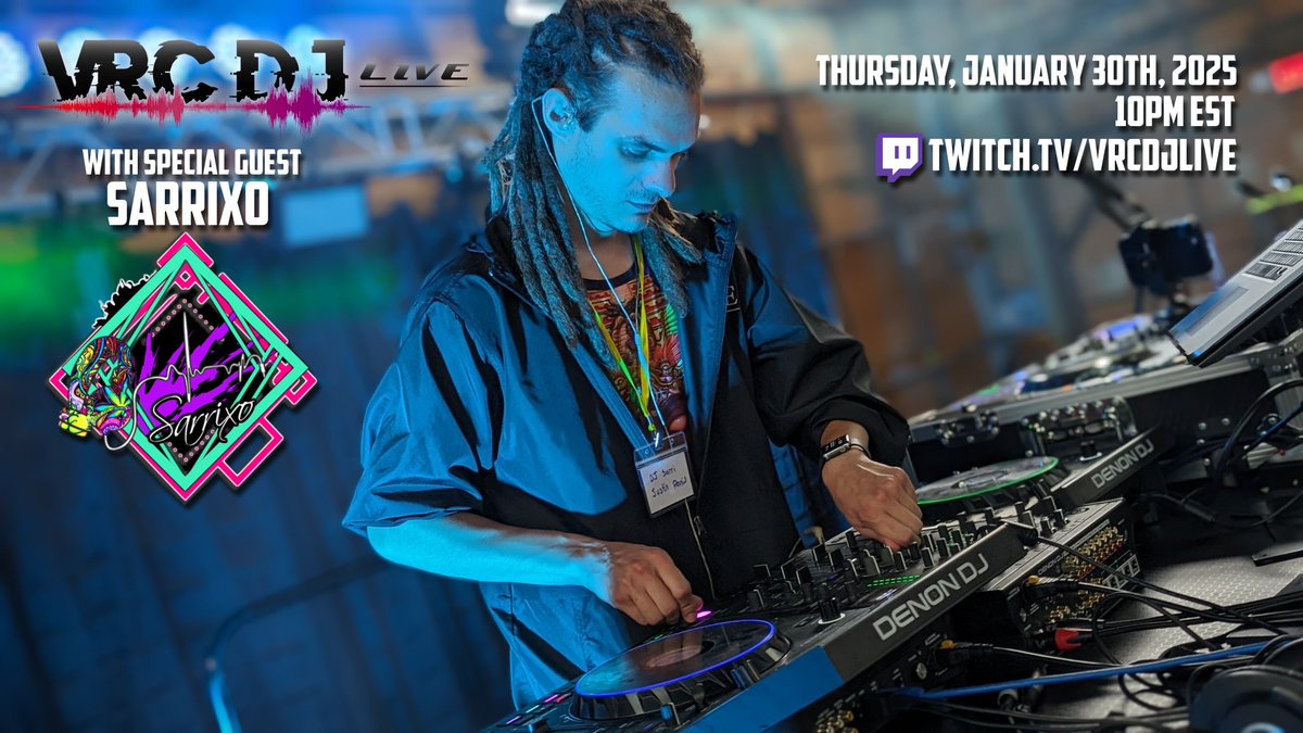 VRC DJ LIVE tweet media