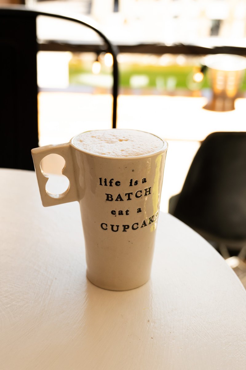 batch_cupcakery's tweet photo. Start your morning right at Batch! We have full coffee bar at our Midtown + San Diego locations! https://t.co/tCOCx0rgCw