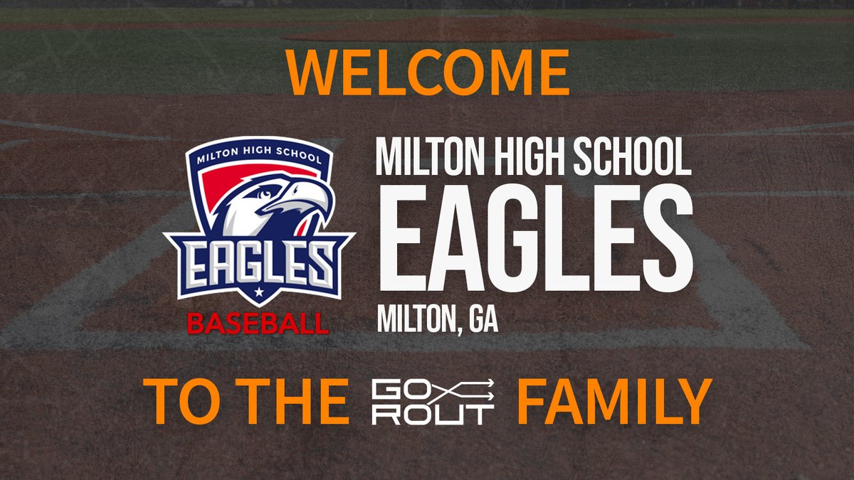 Go_Rout's tweet photo. @KeanBaseball @SenatorsBSB @Coach_Rip2 @ECCPanthersBB @CoachKirkClark @Warrior_Bsb @DylanDkc34 🚨WELCOME @Milton_Baseball to the #GoRoutFamily 🚨

We’re excited to team up with @CoachHeus28 and staff to take their program to the next level! https://t.co/EWZIJwZg0n