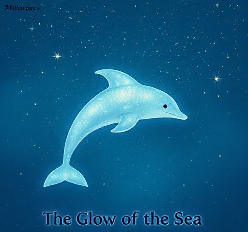 #49 The Glow of the Sea

About this story: Learn about the wonder of Bioluminescence and how the sea can glow!

💙🐬🐬🐬🐬💙

In the deep, dark sea where the shadows do roam, Lived creatures that shimmered, a light-filled home. There was coral that glowed, and fish bright as