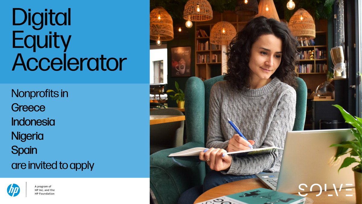 Apply to join <a href="/HP/">HP</a>'s Digital Equity Accelerator and gain the resources and support needed to drive meaningful impact. 

Applications due 11:59 p.m. EST February 12, 2025. 

Learn more and apply at hubs.li/Q034w1L60