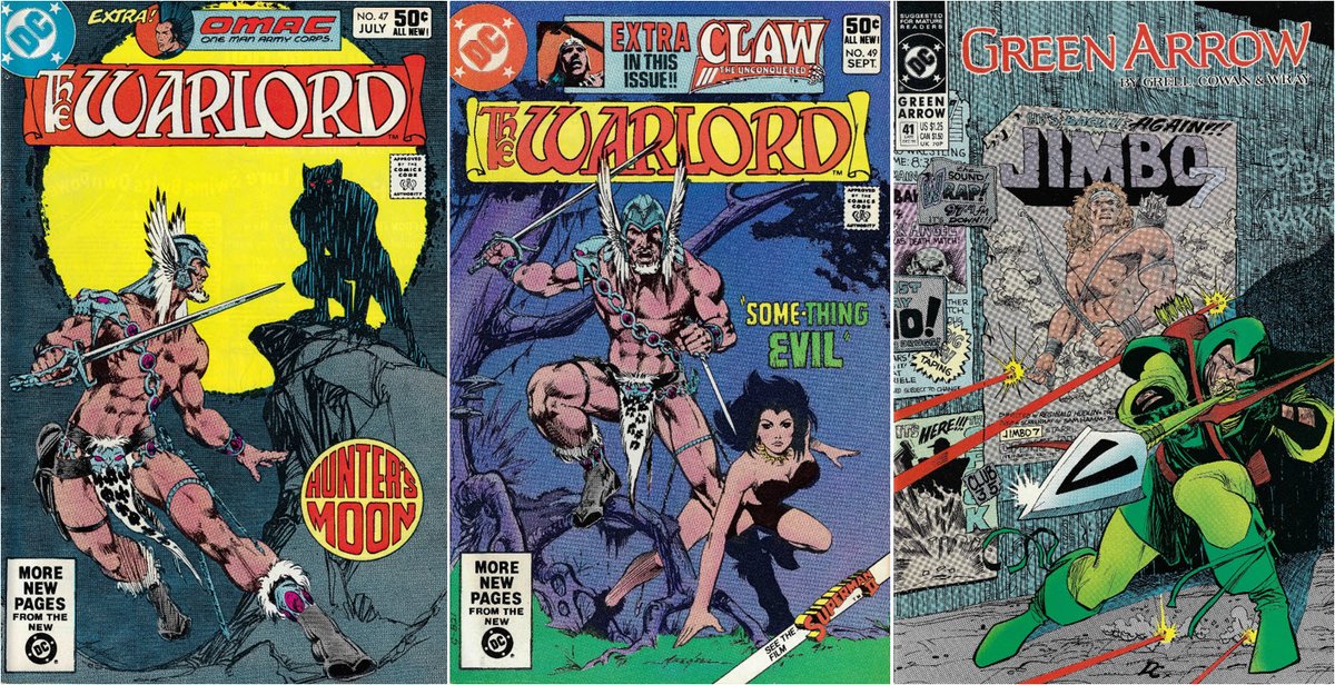 In #WarlordWorlds Episode 26 we discuss Mike Grell's #TheWarlord #47-49 as we build toward the 50th issue, plus a poignant three-part adventure in #GreenArrow #41-43.

Thank you!
Apple: bit.ly/WarlordWorlds-… 
Spotify: bit.ly/WarlordWorlds-… 
YouTube: youtube.com/c/RaDAdventure…
