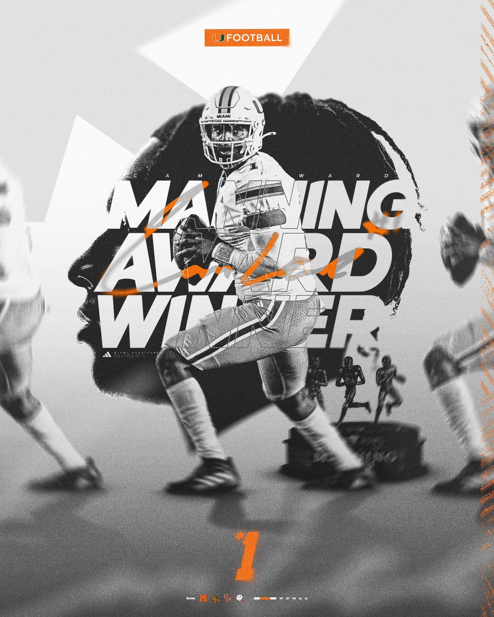 Miami Hurricanes Football (@canesfootball) on Twitter photo One elite award. One elite Hurricane.
<a href="/Cameron7Ward/">Cameron Ward</a> is your <a href="/ManningAward/">Manning Award</a> winner! ๐
๐: canes.news/WardManningAwaโฆ One elite award. One elite Hurricane.
<a href="/Cameron7Ward/">Cameron Ward</a> is your <a href="/ManningAward/">Manning Award</a> winner! ๐
๐: canes.news/WardManningAwaโฆ