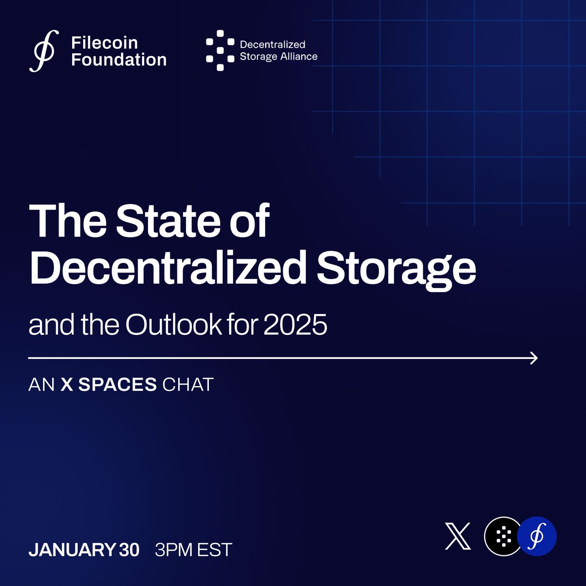 The potential of AI agents and compute-over-data could revolutionize how we think about data.

Storage --> intelligent systems that can process data where it lives.

We’re diving in with <a href="/_DSAlliance/">Decentralized Storage Alliance</a>, <a href="/FilecoinDeStor/">DeStor</a>, <a href="/glifio/">GLIF</a>, and others.