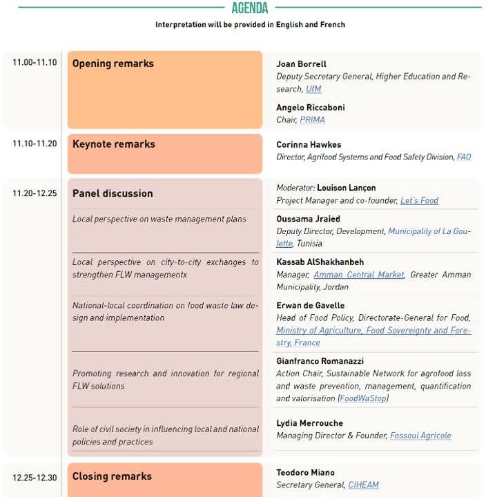In SFS meeting on food loss and waste, the Chair of COST FoodWaStop Prof. Gianfranco Romanazzi discussed in the roundtable the main points covered by the COST CA22134 Action and the planned meetings in Cordoba, Training School in Thessaloniki and STSM calls to be open in June