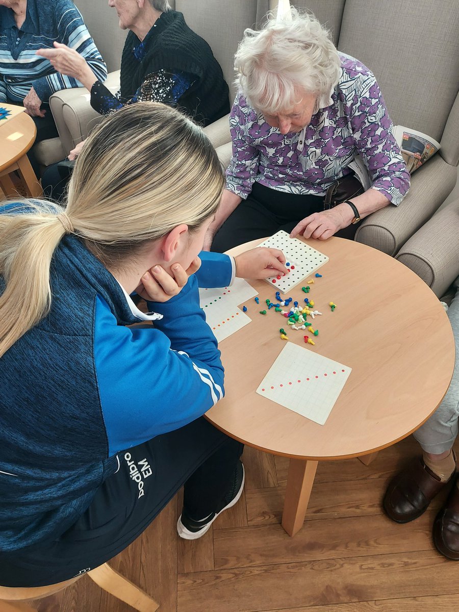 K Lynch (@mslynch12) on Twitter photo TY students have been practising fine motor skill activities with residents in Rush Nursing Home. Developing these skills is invaluble in assisting residents to maintain independence with everyday tasks such as getting dressed, holding a toothbrush & utensils. <a href="/TYSTJRush/">Transition Year, St Joseph's, Rush</a> TY students have been practising fine motor skill activities with residents in Rush Nursing Home. Developing these skills is invaluble in assisting residents to maintain independence with everyday tasks such as getting dressed, holding a toothbrush & utensils. <a href="/TYSTJRush/">Transition Year, St Joseph's, Rush</a>