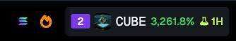 CubeAI_X's tweet photo. $CUBE is trending top 2 on @GeckoTerminal 

https://t.co/rYL6I0Oirg https://t.co/sdcmHZYiMH