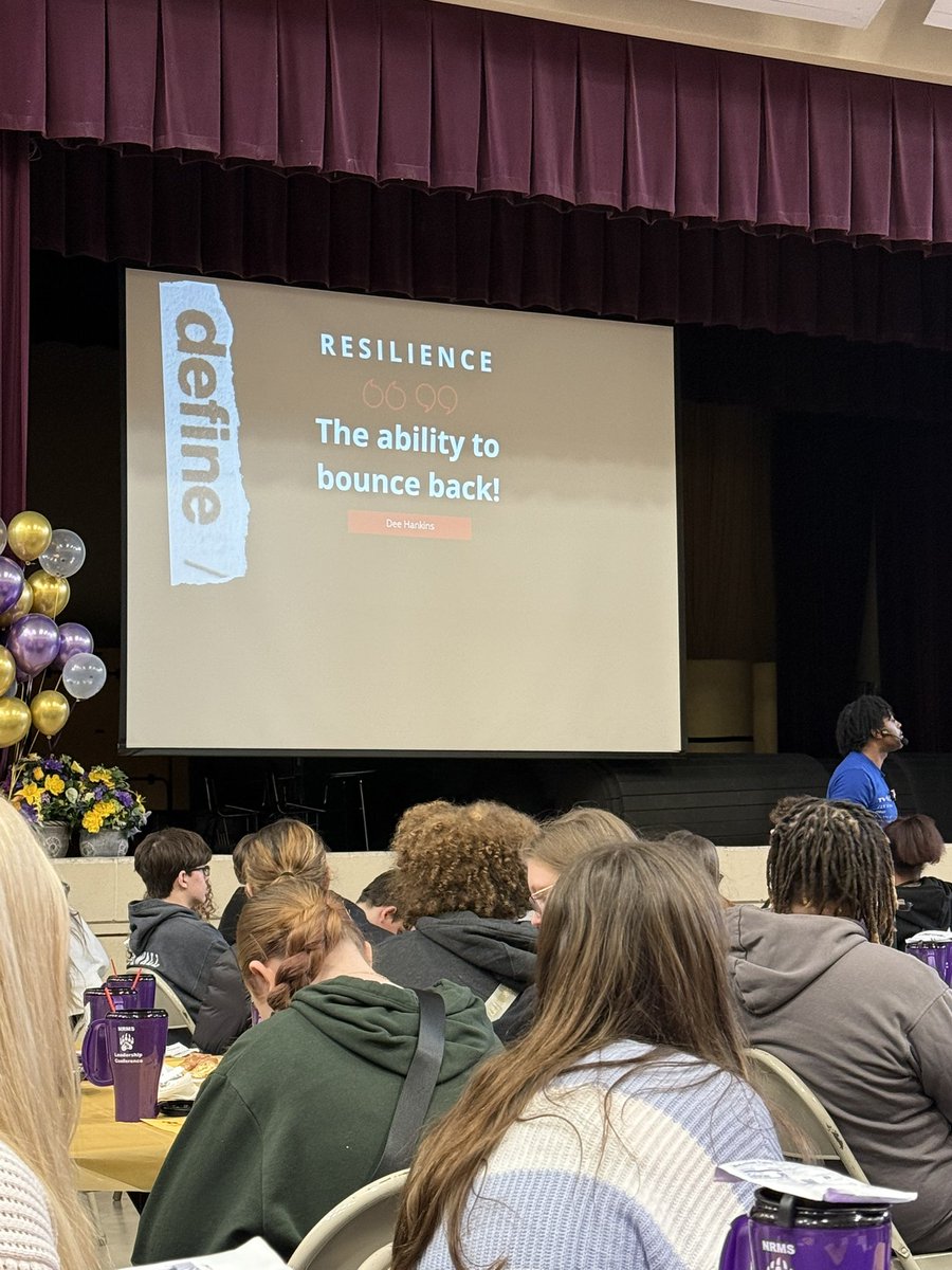 Leadership Conference at NRMS today!