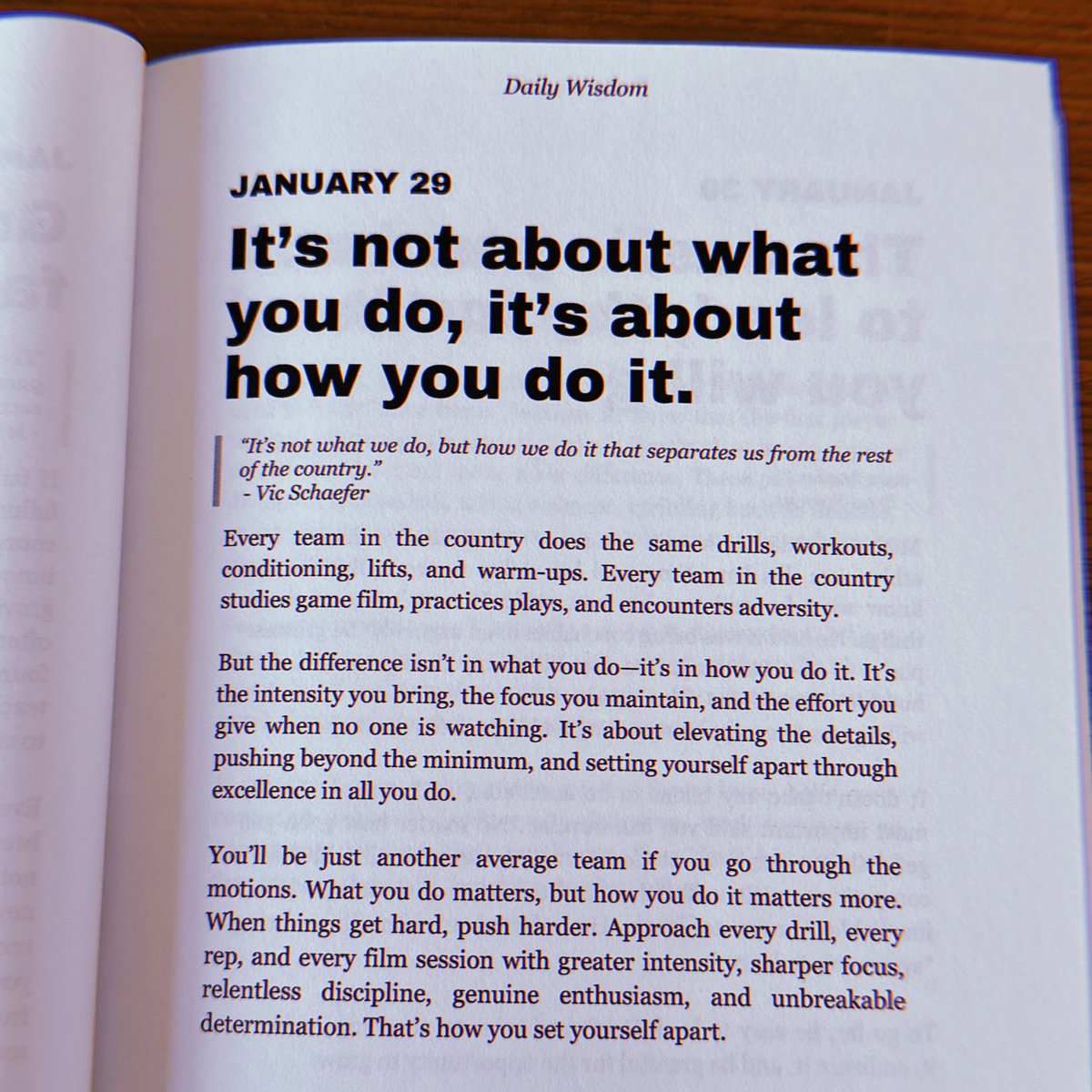 It’s not about what you do, it’s about how you do it. #DailyWisdom
