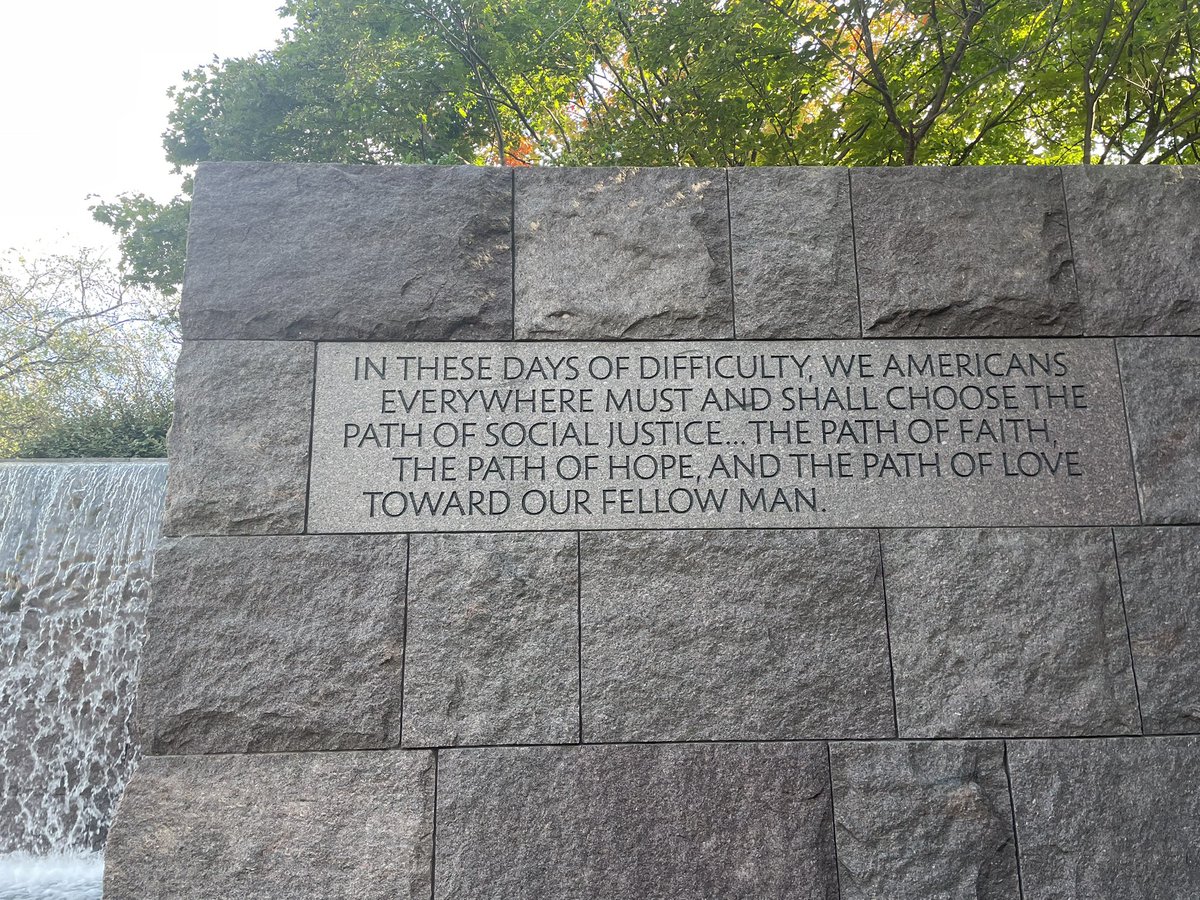 jrmccune76's tweet photo. Rosevelt Memorial Washington, DC https://t.co/vu6QfDR4hZ